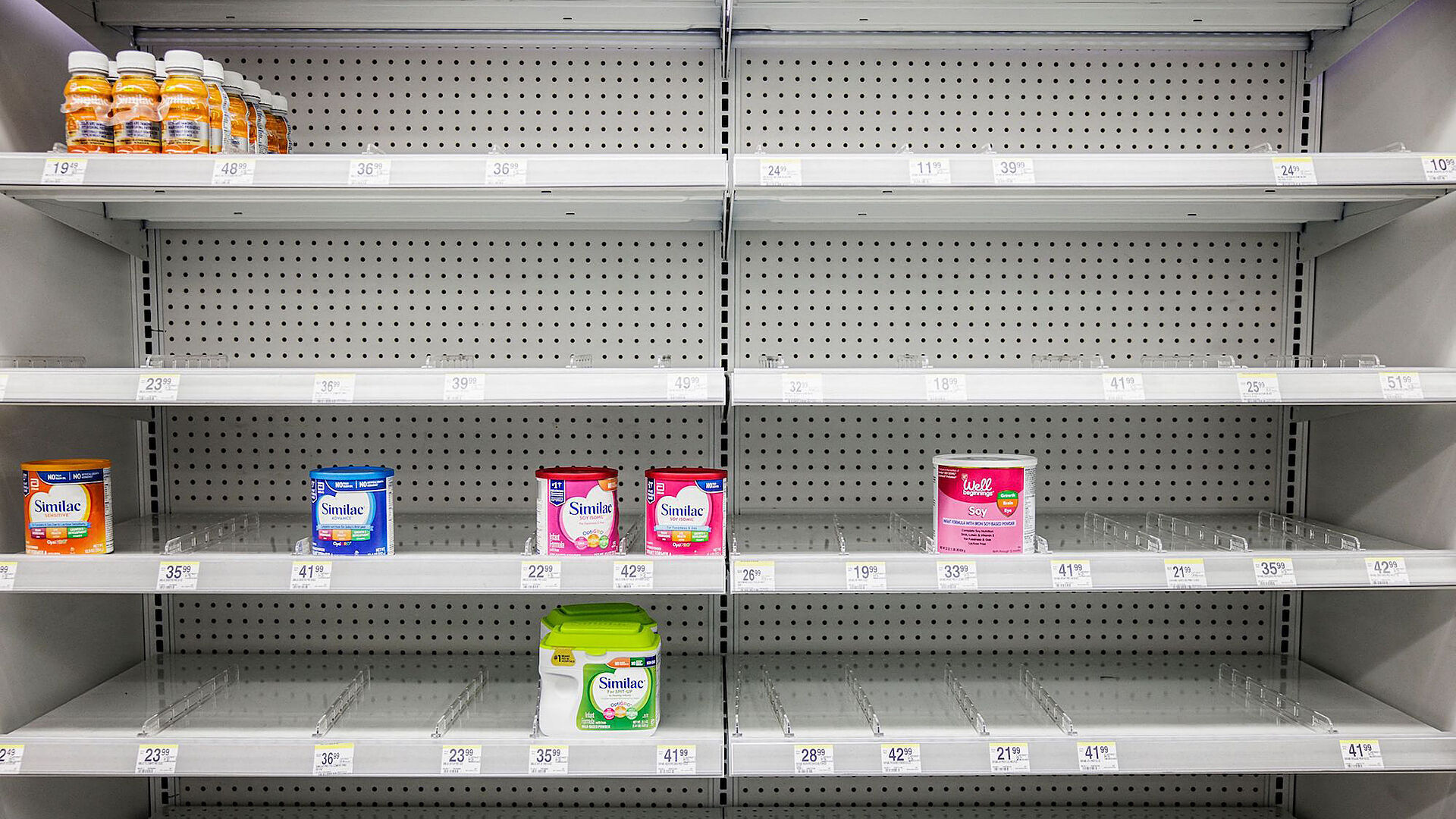 Formula shortage improves in US, but a challenge for many